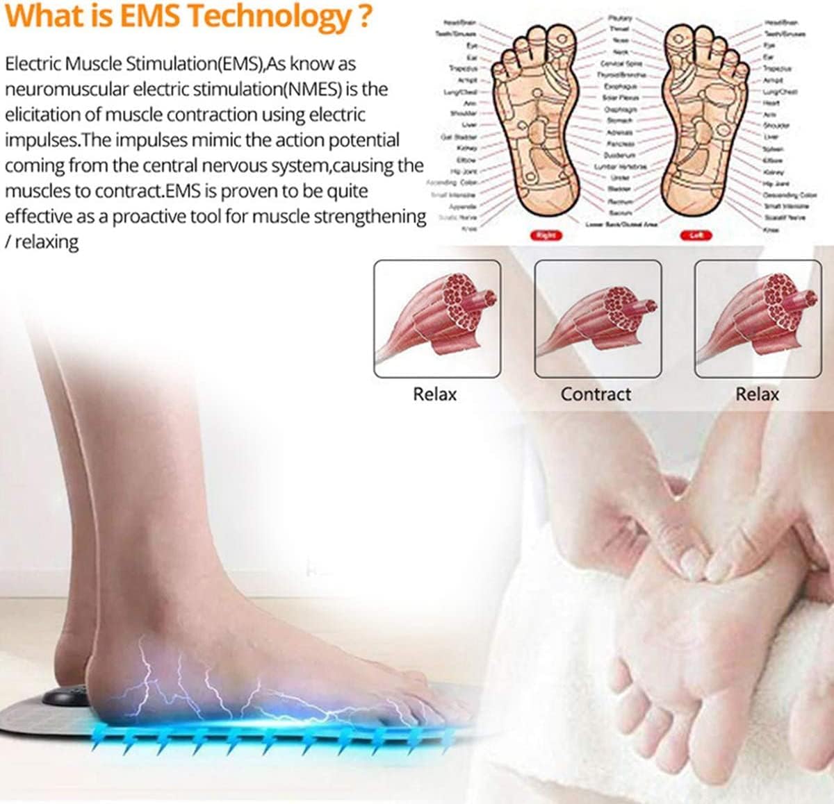 EMS Foot Massager (Heavy Quality)