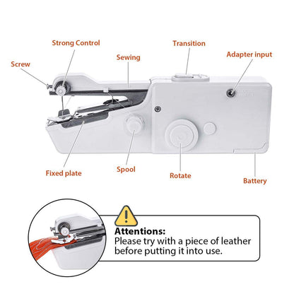 Electric Handy Stitch Handheld Sewing Machine