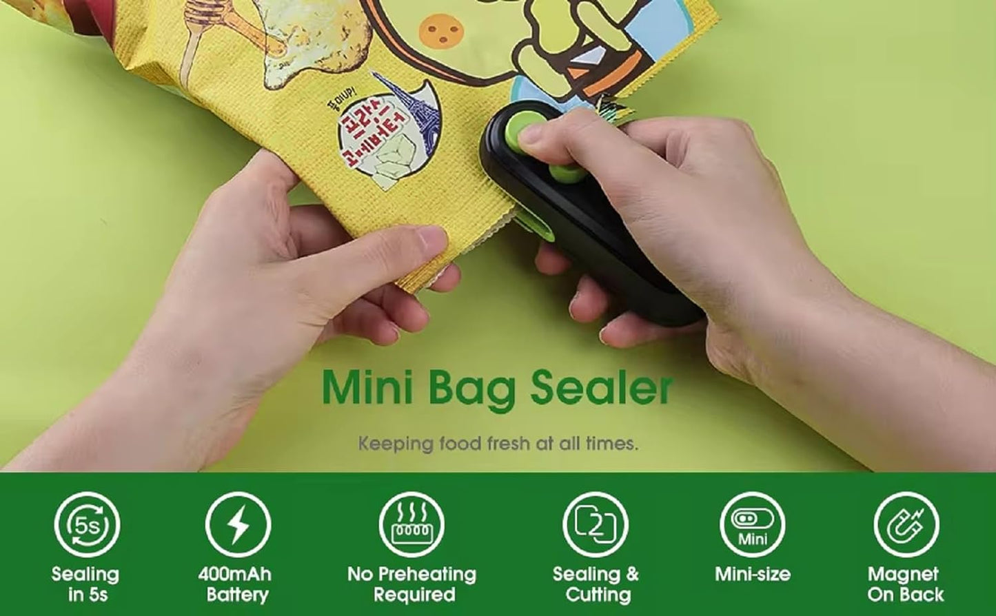 Rechargeable 2 in 1  Portable Sealing machine