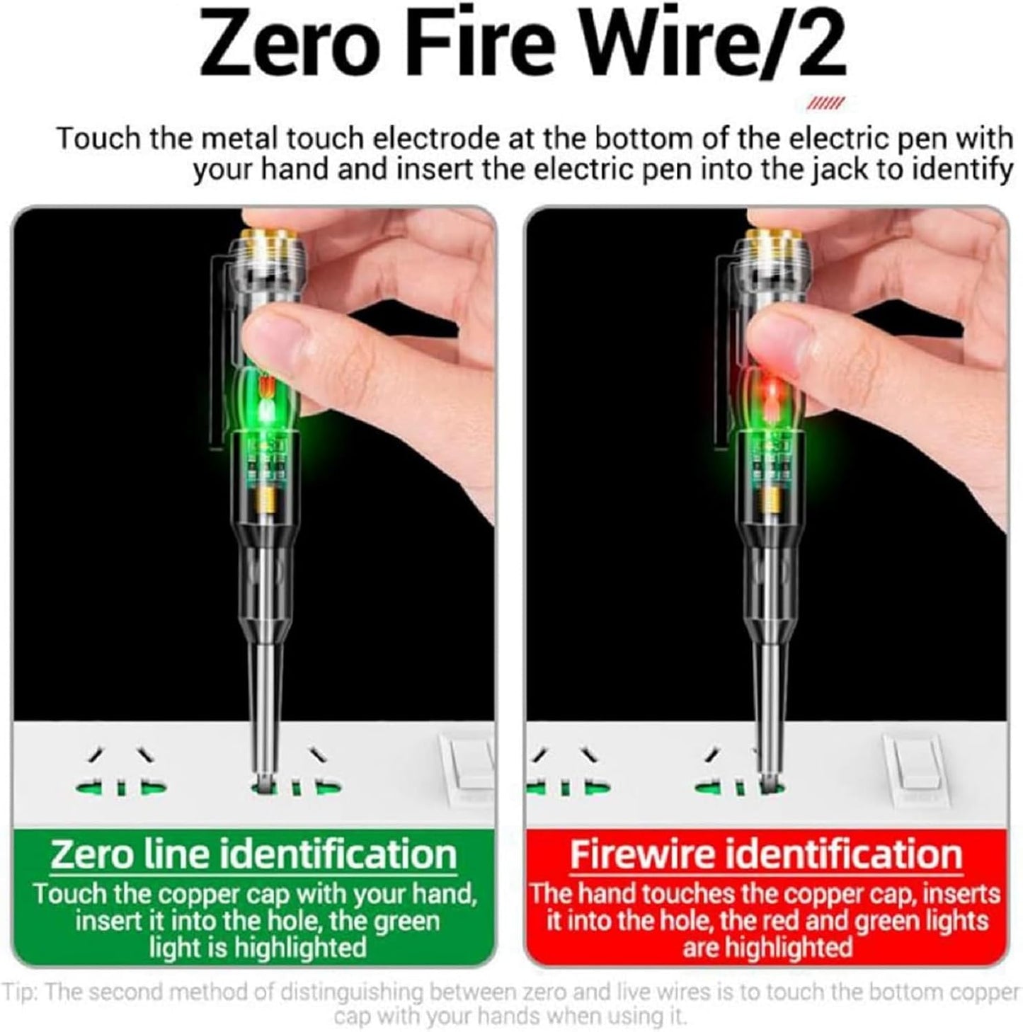 Multifunction Dual LED Power Tester Pen  (Total: 2pcs)(Buy 1 Get 1 Free)