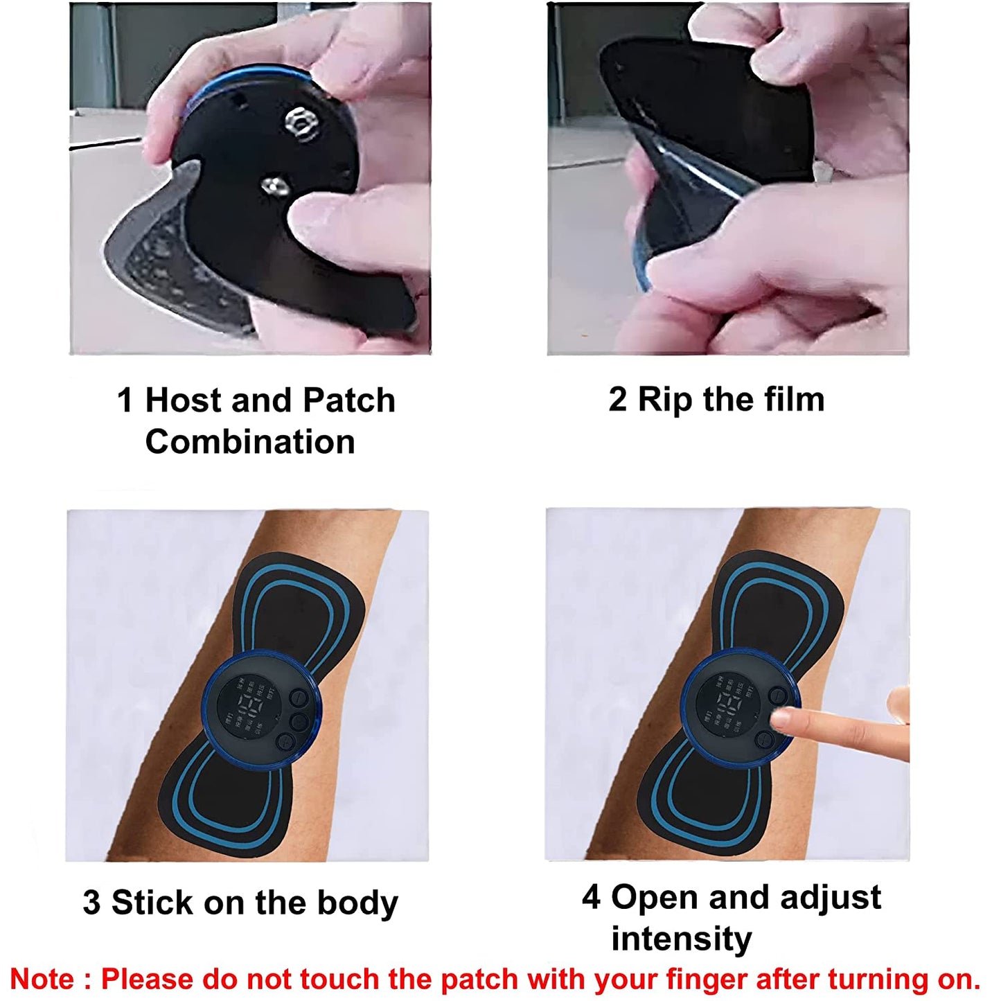 Mini Neck Back Body Massager (Heavy Quality)